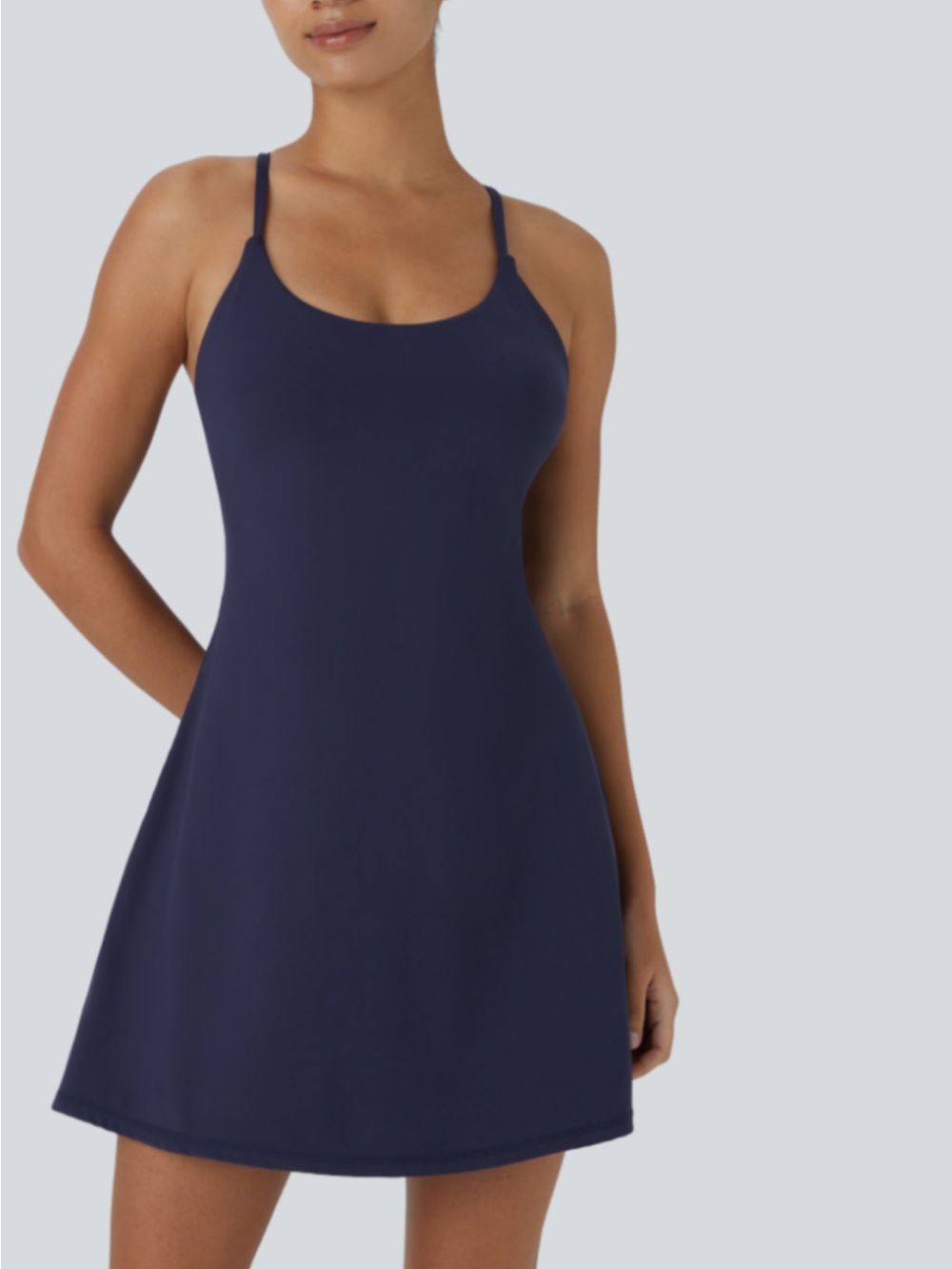 HALARA Navy Blue work out dress